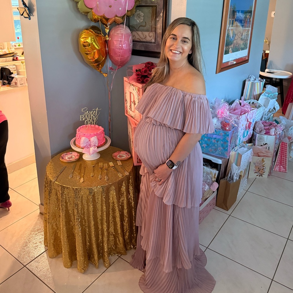 Chic Off-Shoulder Pleated Maxi Dress